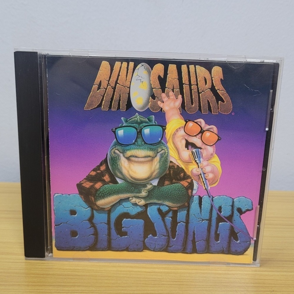 Dinosaurs: Big Songs CD 1992 Walt Disney Music Company